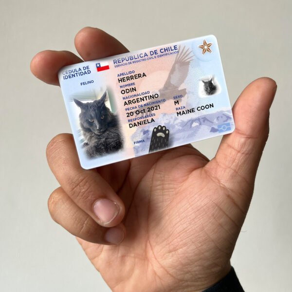 credencial rut para mascotas documento